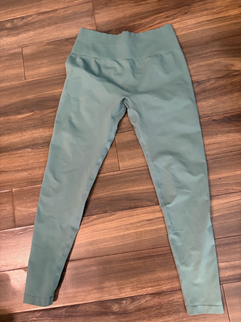 Stretch Active Leggings in Sage Green